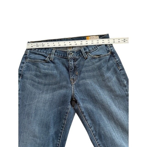 GAP 90's Vintage Long and Lean Bootcut Trouser Jeans Regular Med Tint Stretch 8 - Picture 3 of 7